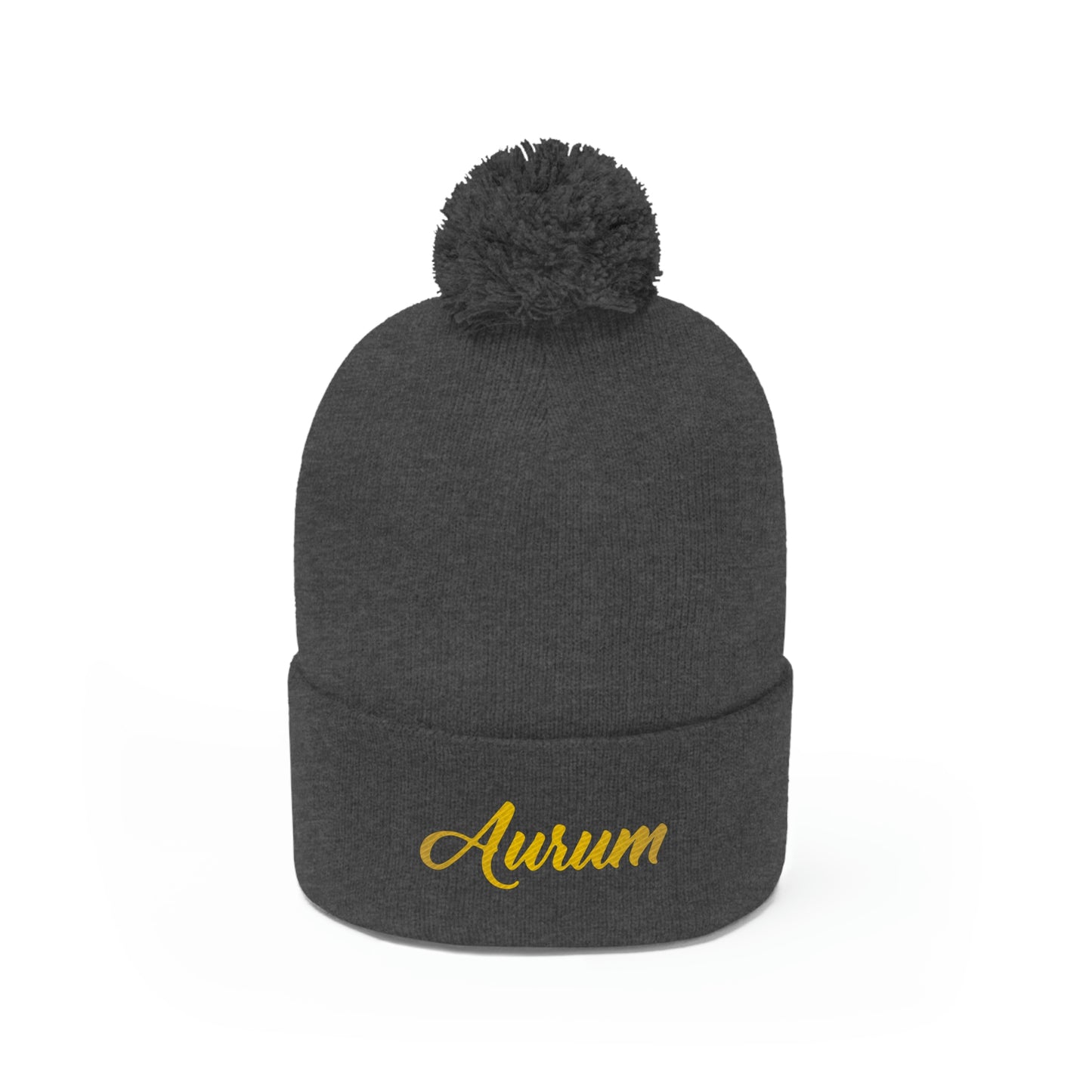 AURUM SIGNATURE POM POM BEANIE