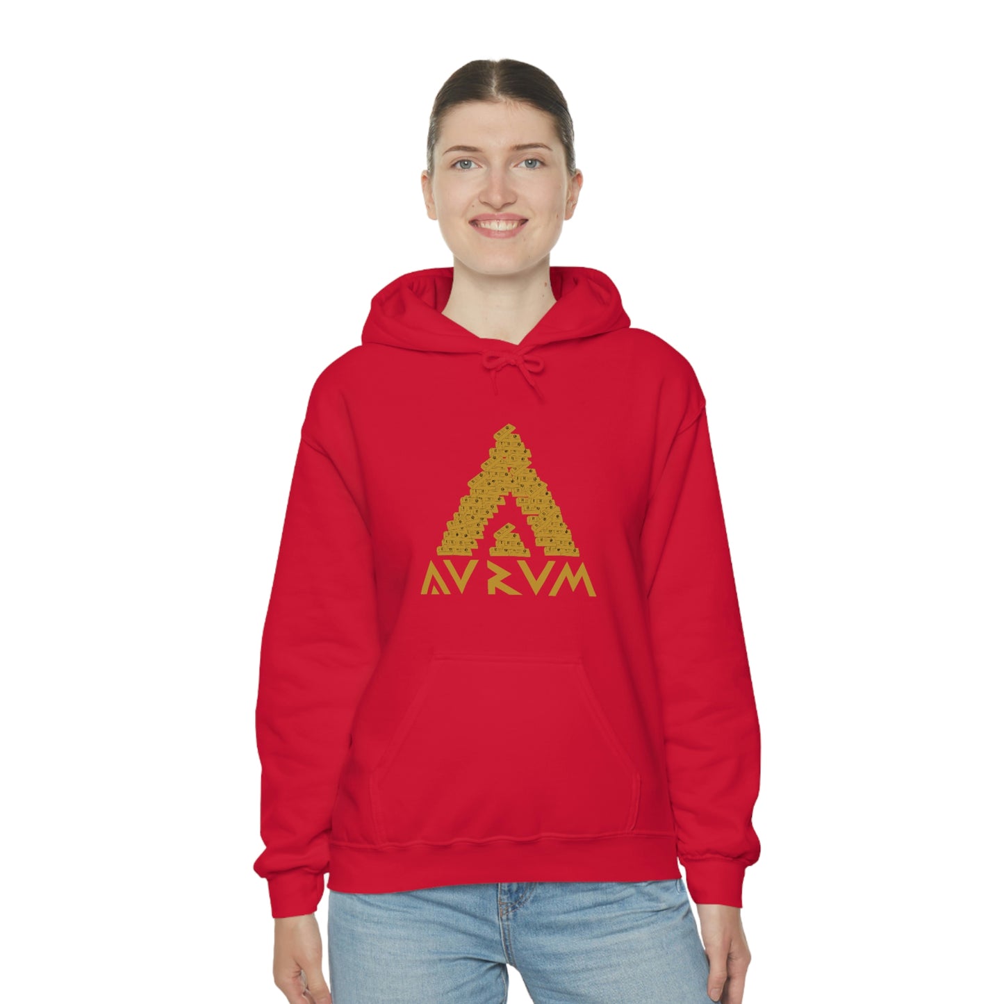 AURUM LARGE LOGO HOODIE
