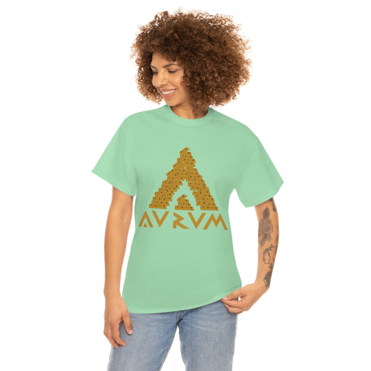 AURUM LARGE LOGO TEE