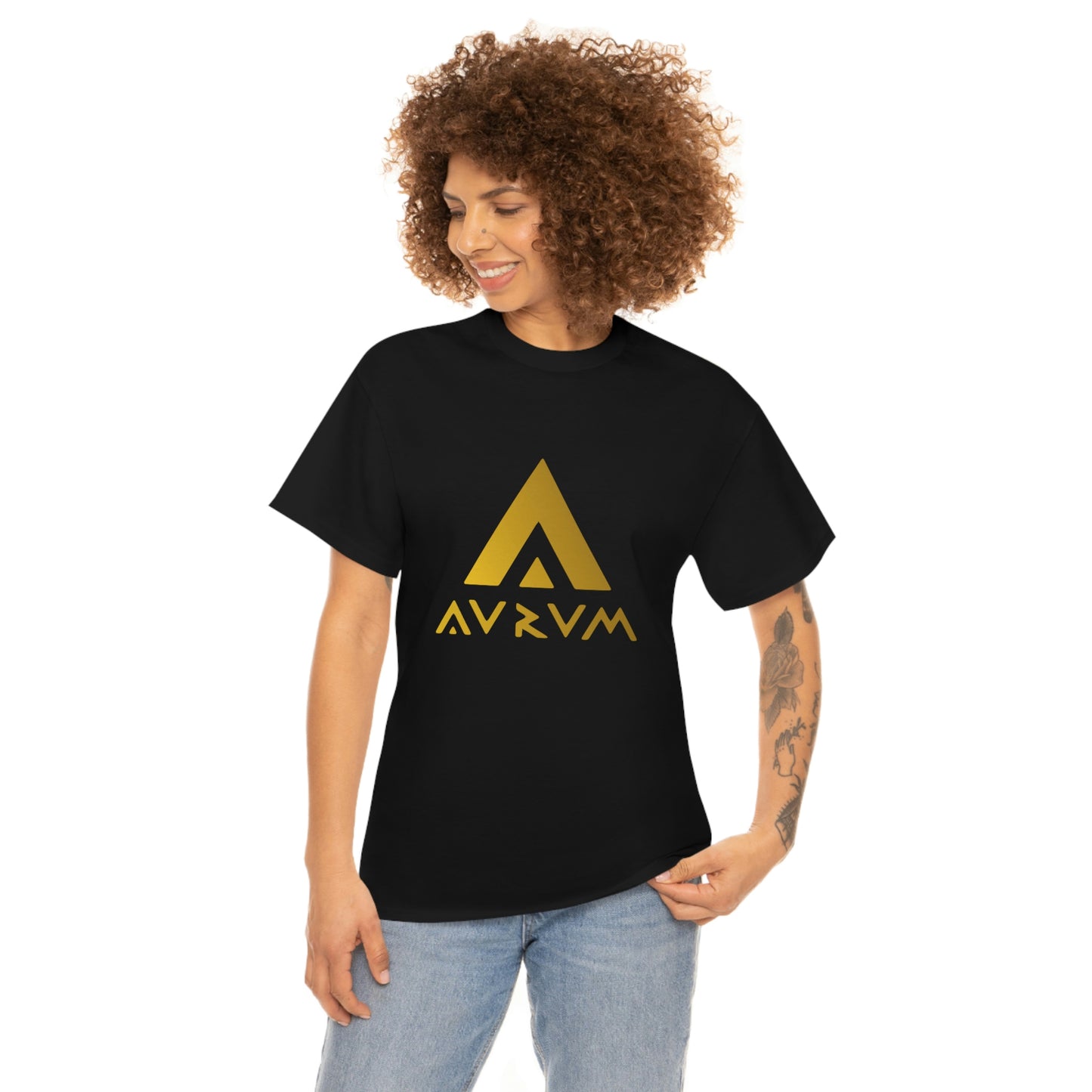 AURUM LARGE LOGO TEE