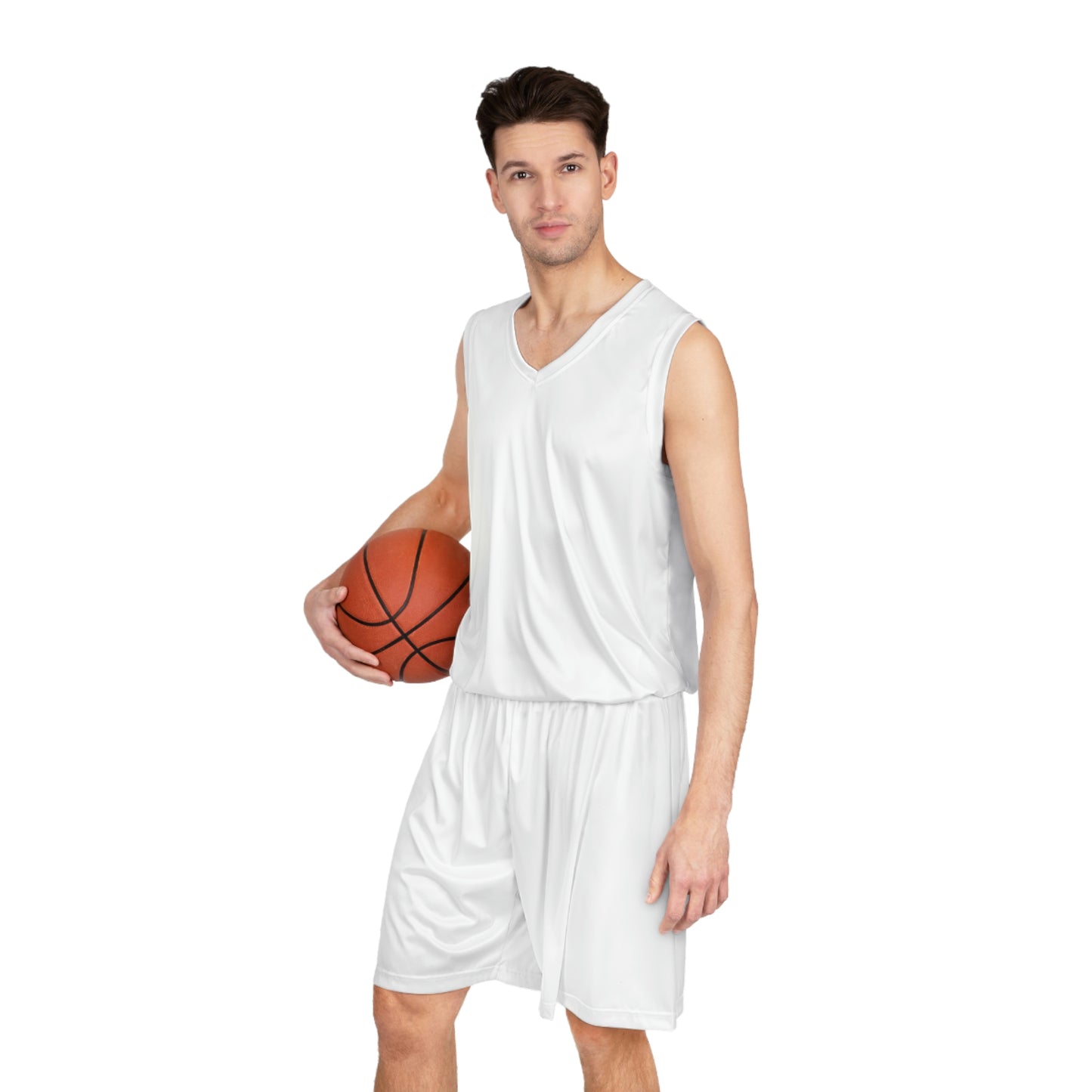 AURUM SIGNATURE BASKETBALL SHORTS WHITE