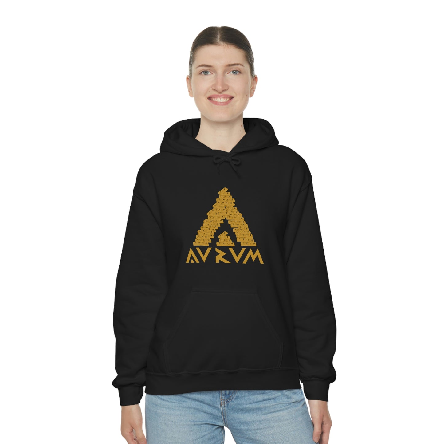 AURUM LARGE LOGO HOODIE