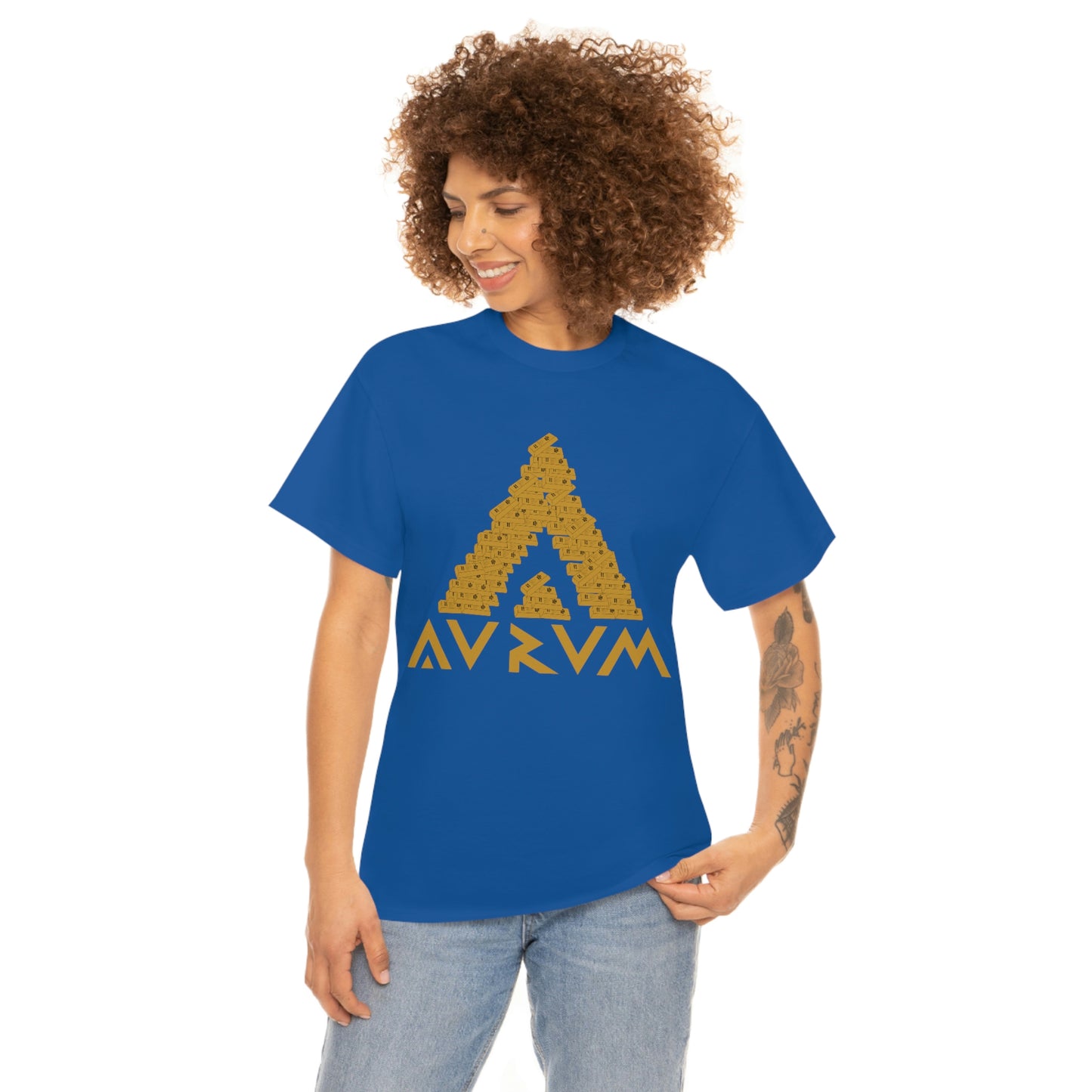 AURUM LARGE LOGO TEE