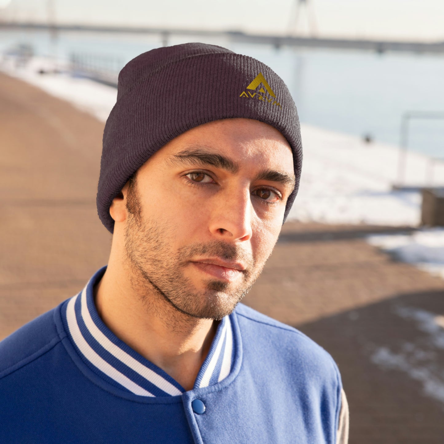 AURUM LOGO KNIT BEANIE