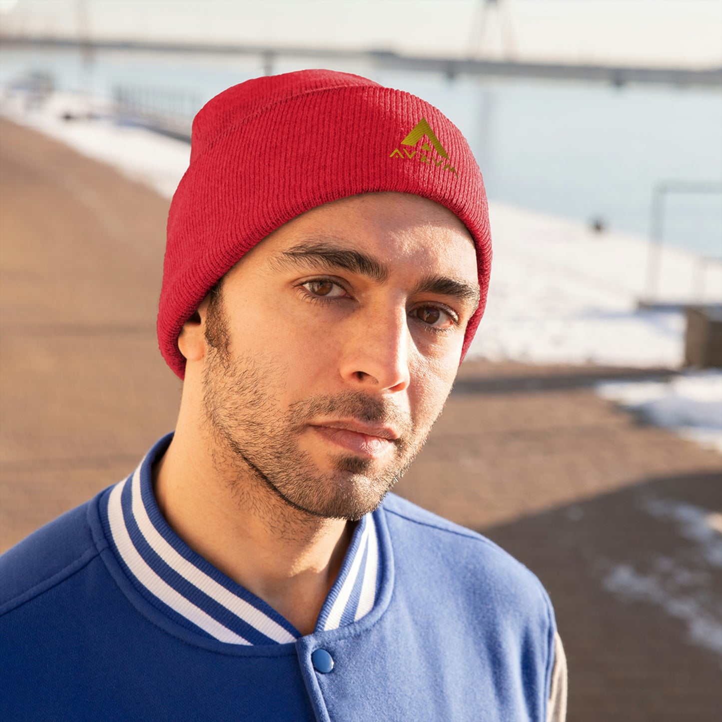 AURUM LOGO KNIT BEANIE