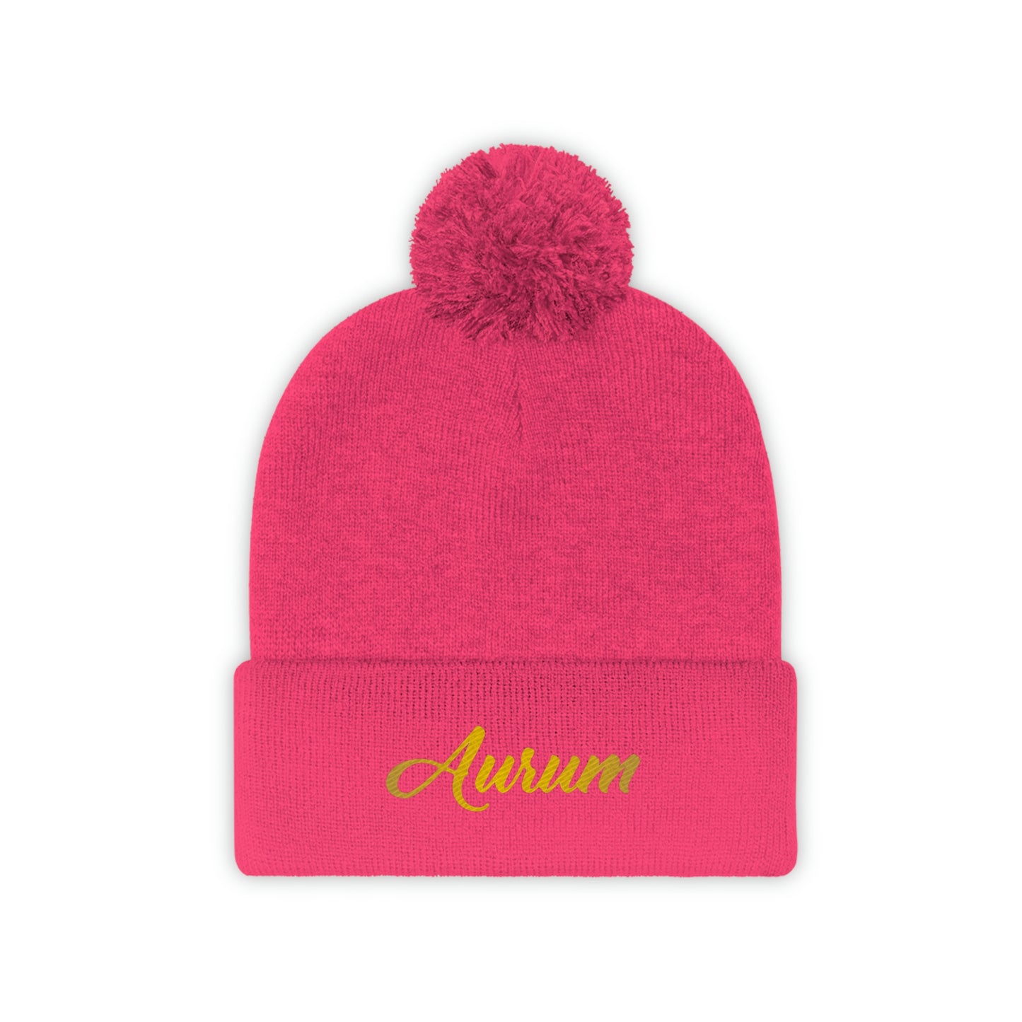 AURUM SIGNATURE POM POM BEANIE