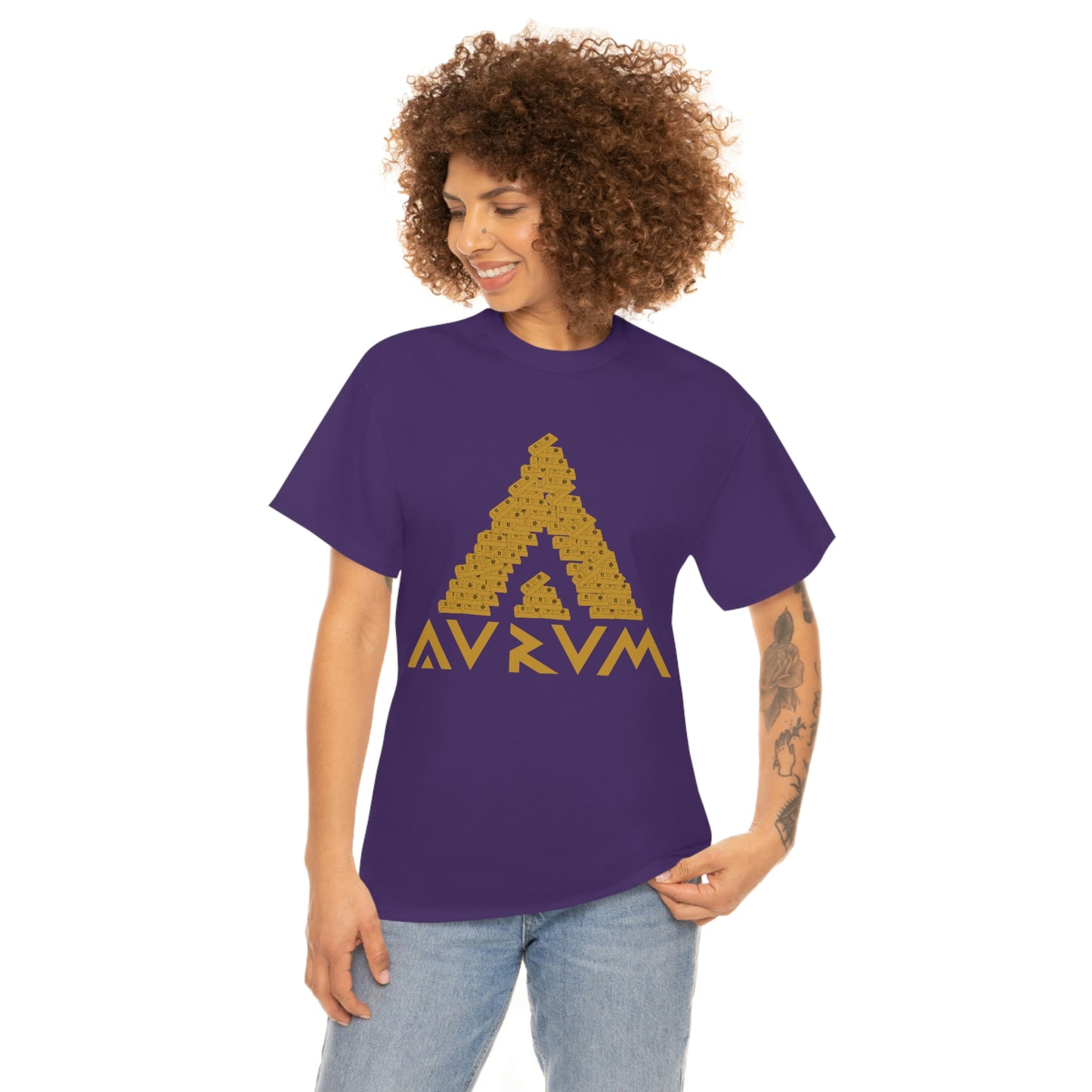 AURUM LARGE LOGO TEE