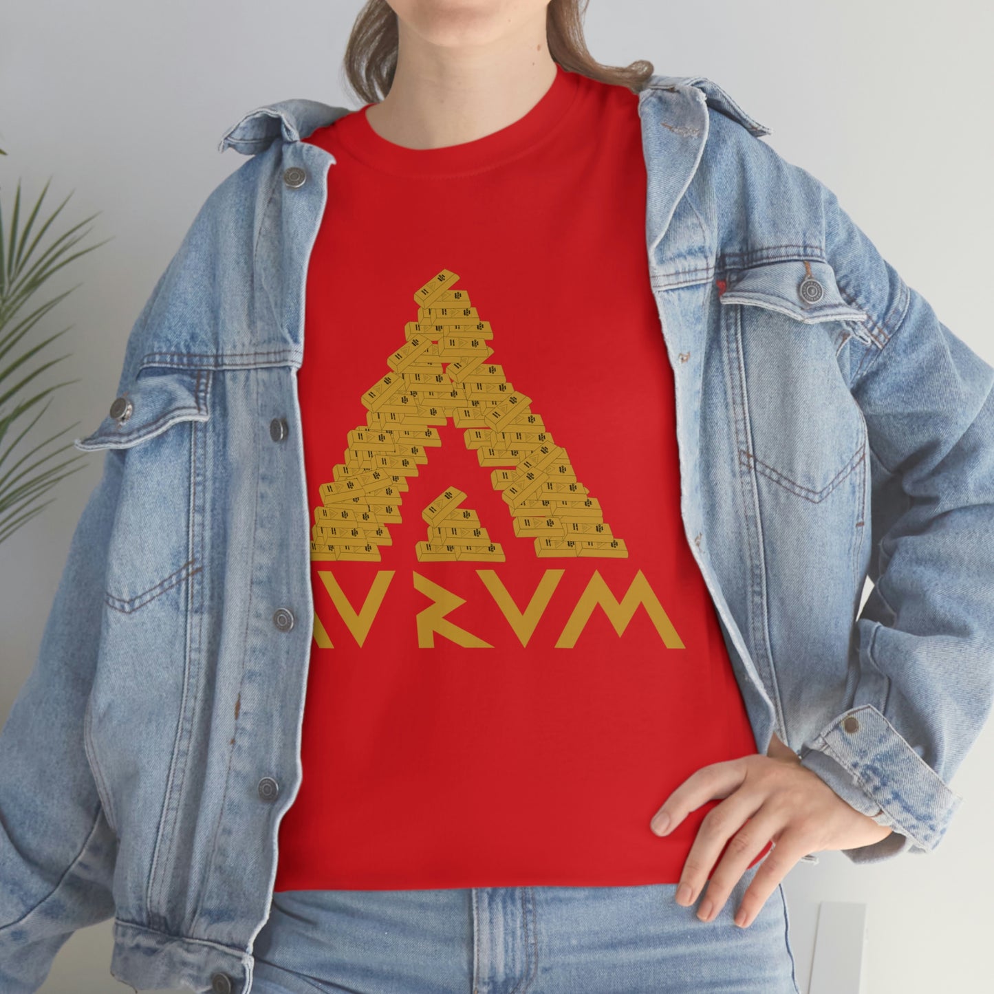 AURUM LARGE LOGO TEE