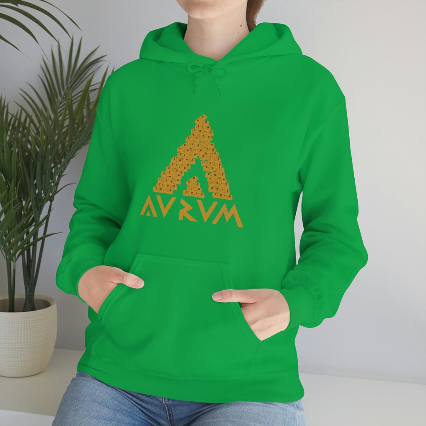 AURUM LARGE LOGO HOODIE