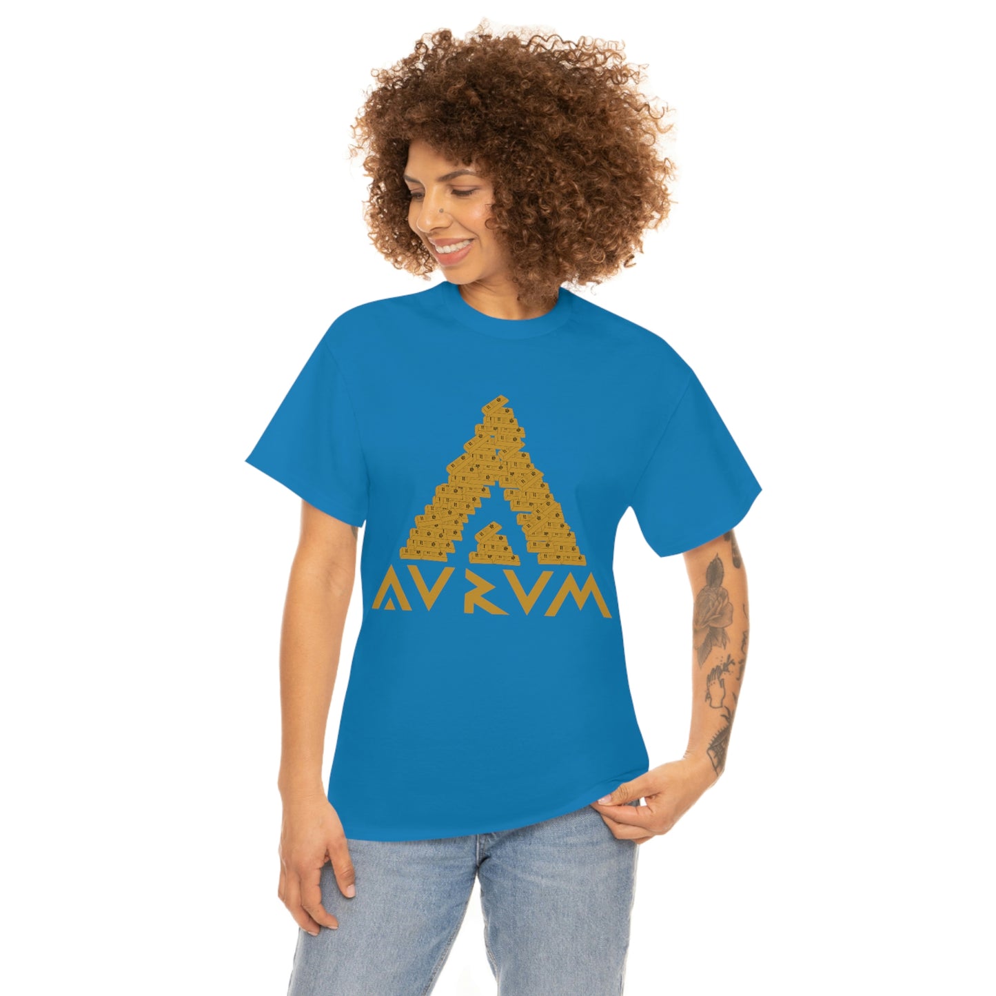 AURUM LARGE LOGO TEE