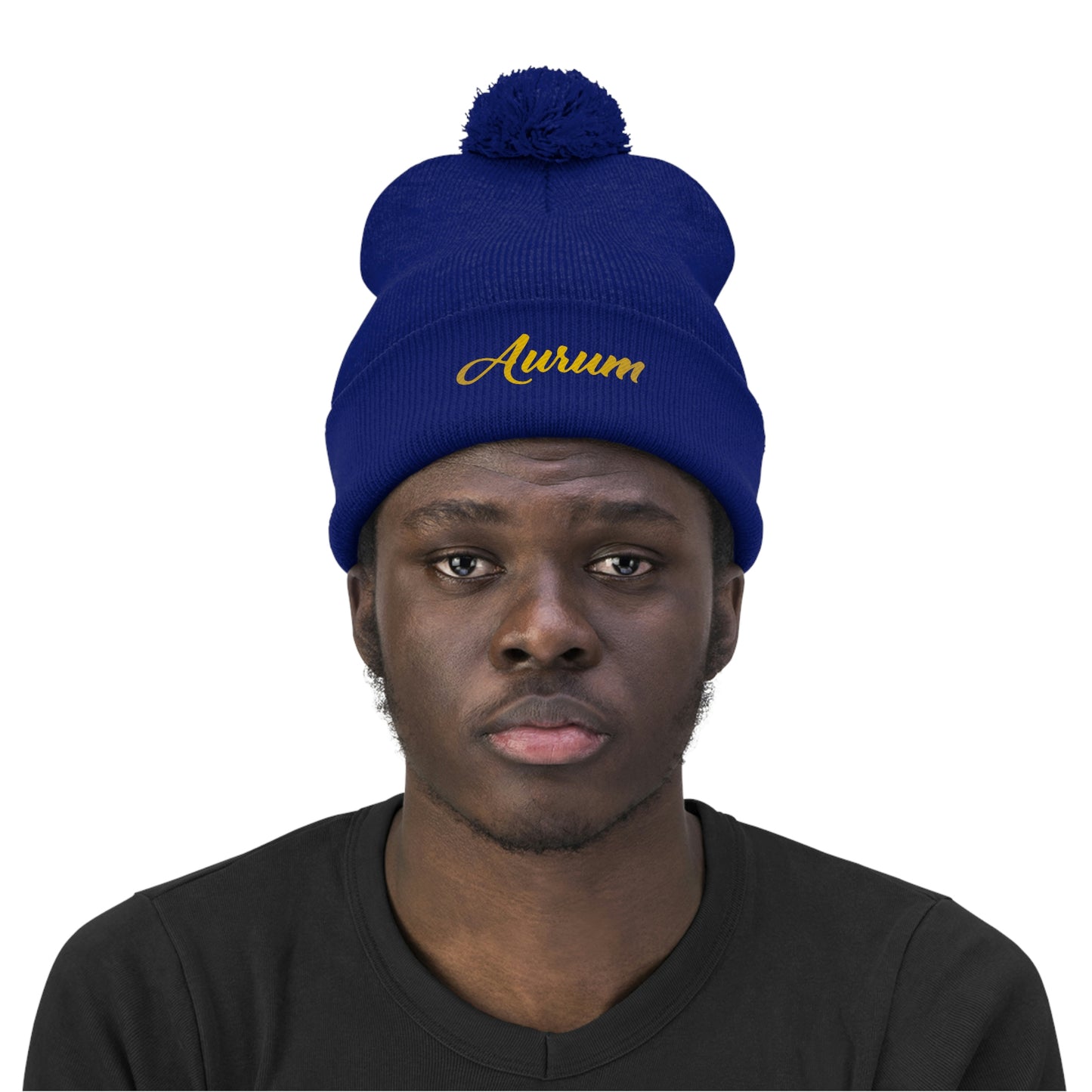 AURUM SIGNATURE POM POM BEANIE