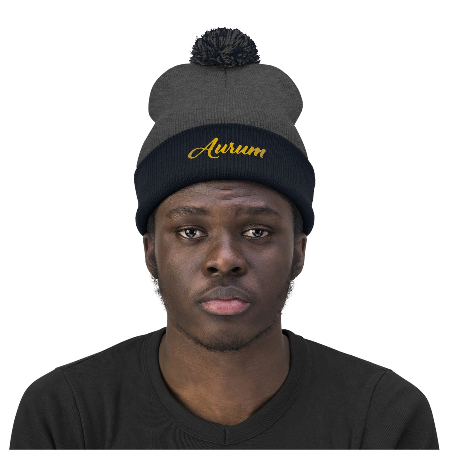 AURUM SIGNATURE POM POM BEANIE