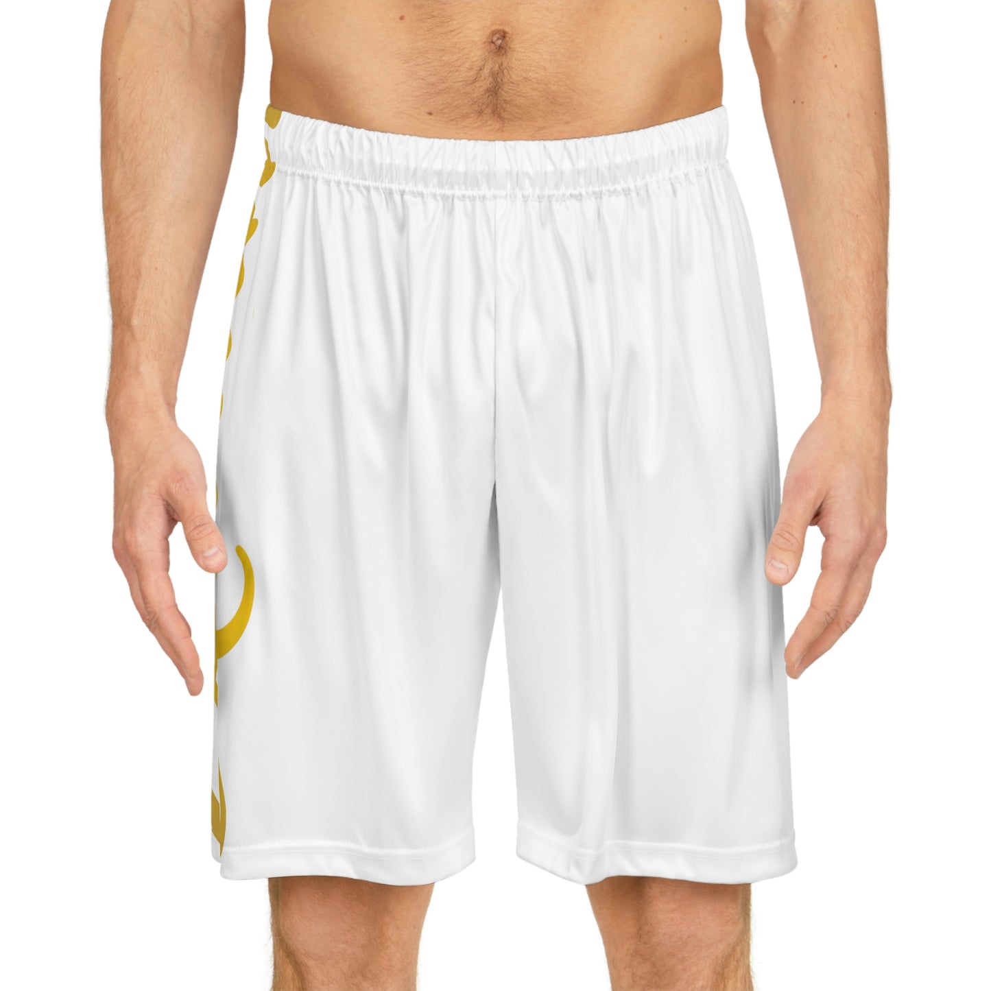 AURUM SIGNATURE BASKETBALL SHORTS WHITE