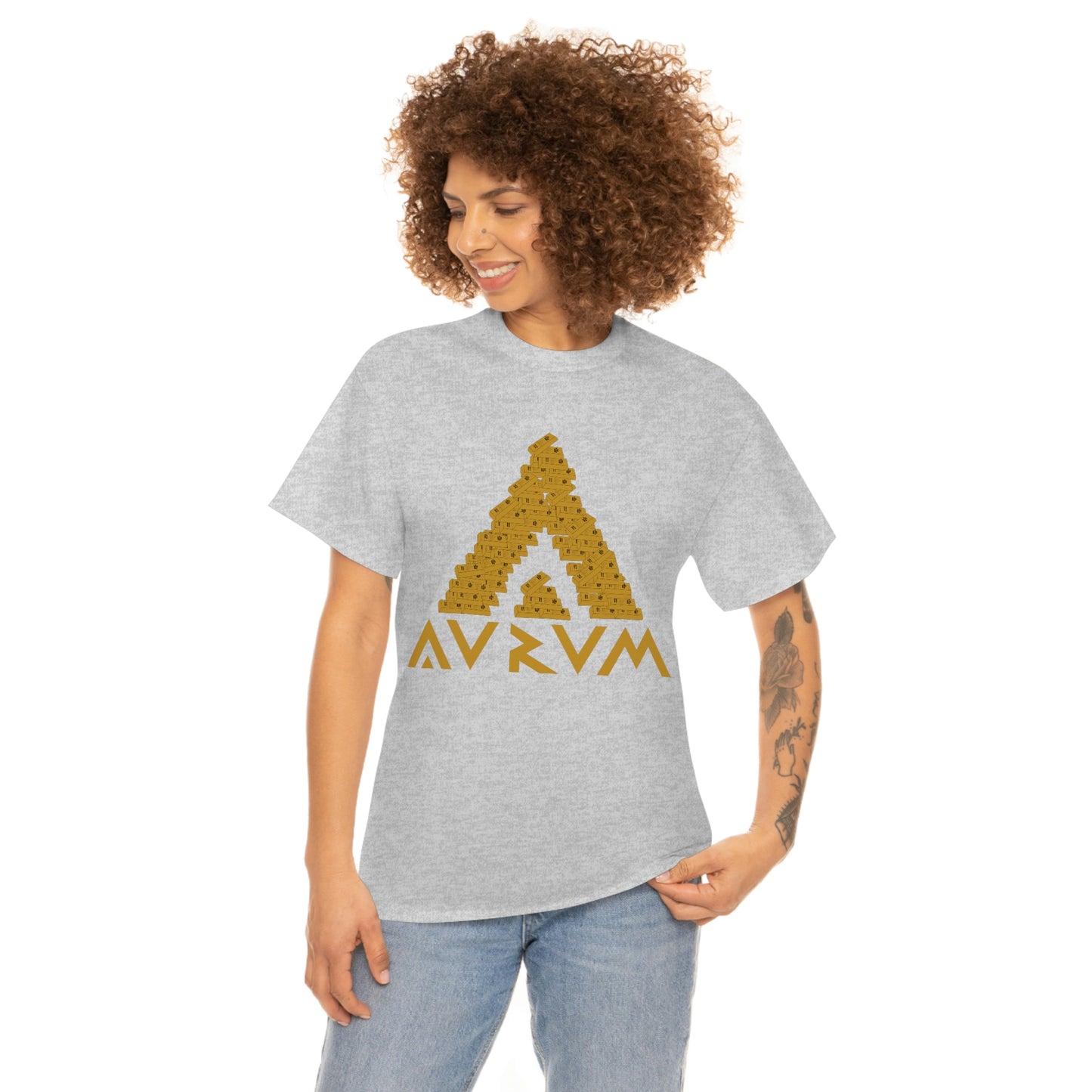AURUM LARGE LOGO TEE