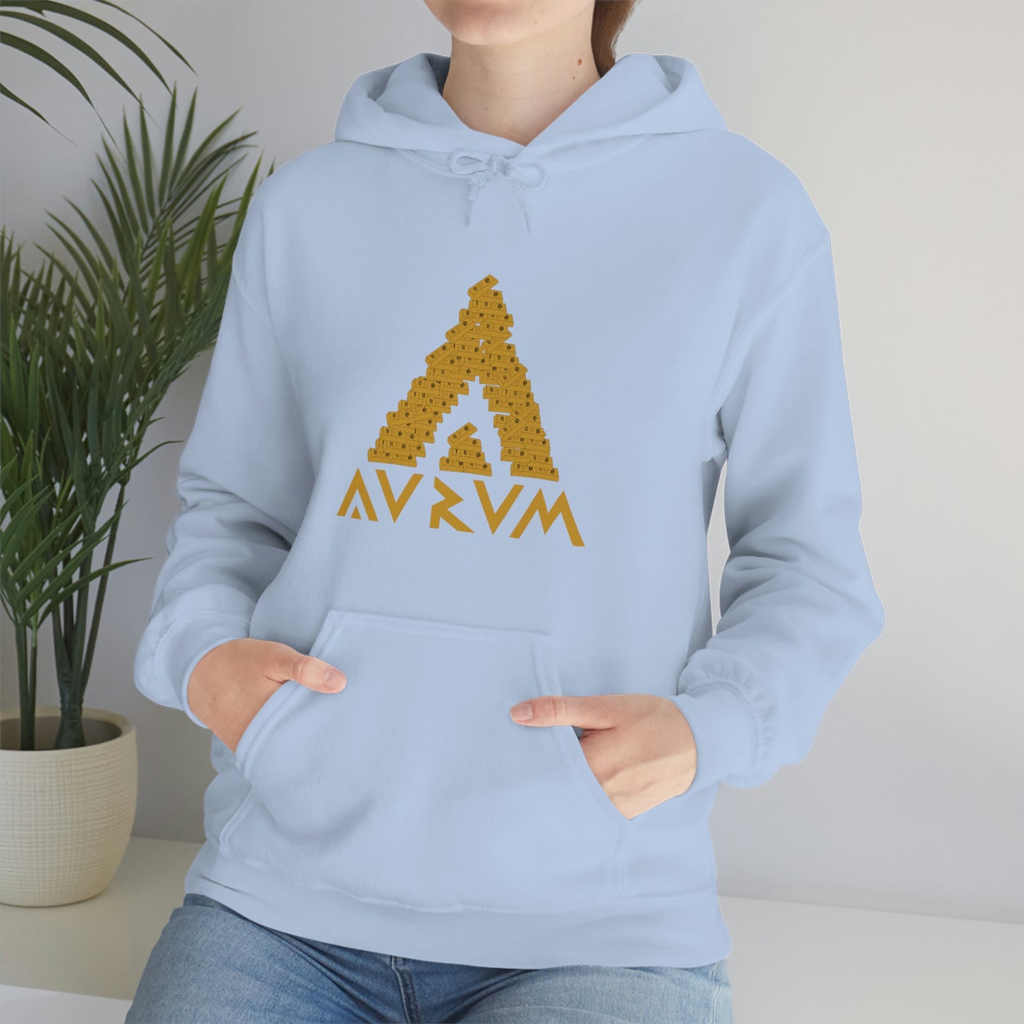 AURUM LARGE LOGO HOODIE