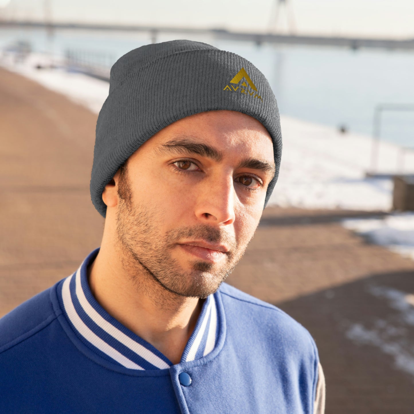 AURUM LOGO KNIT BEANIE