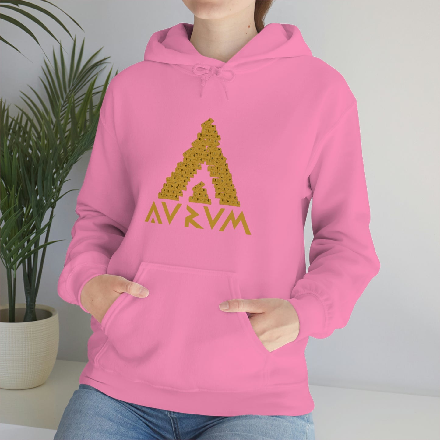 AURUM LARGE LOGO HOODIE
