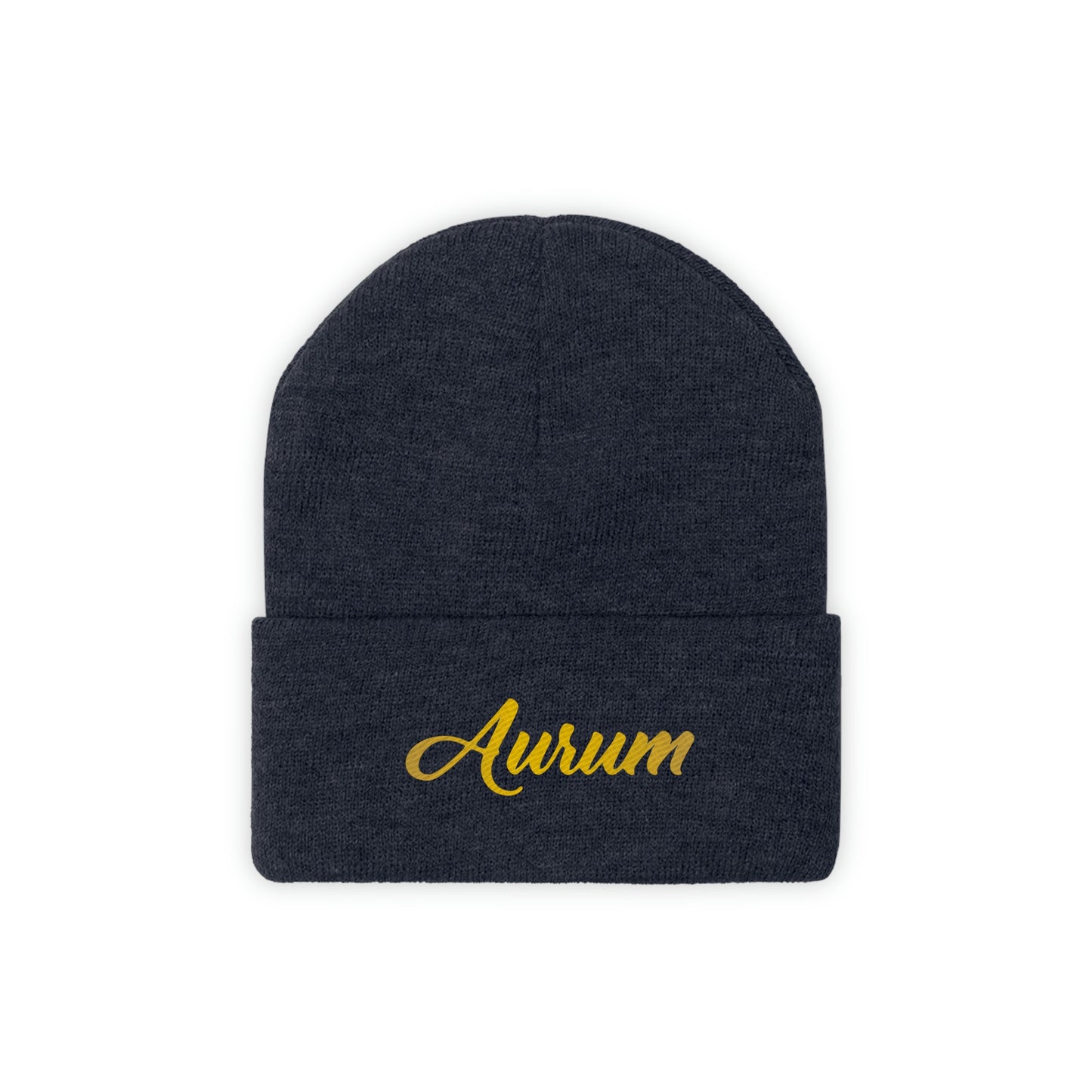 AURUM SIGNATURE KNIT BEANIE
