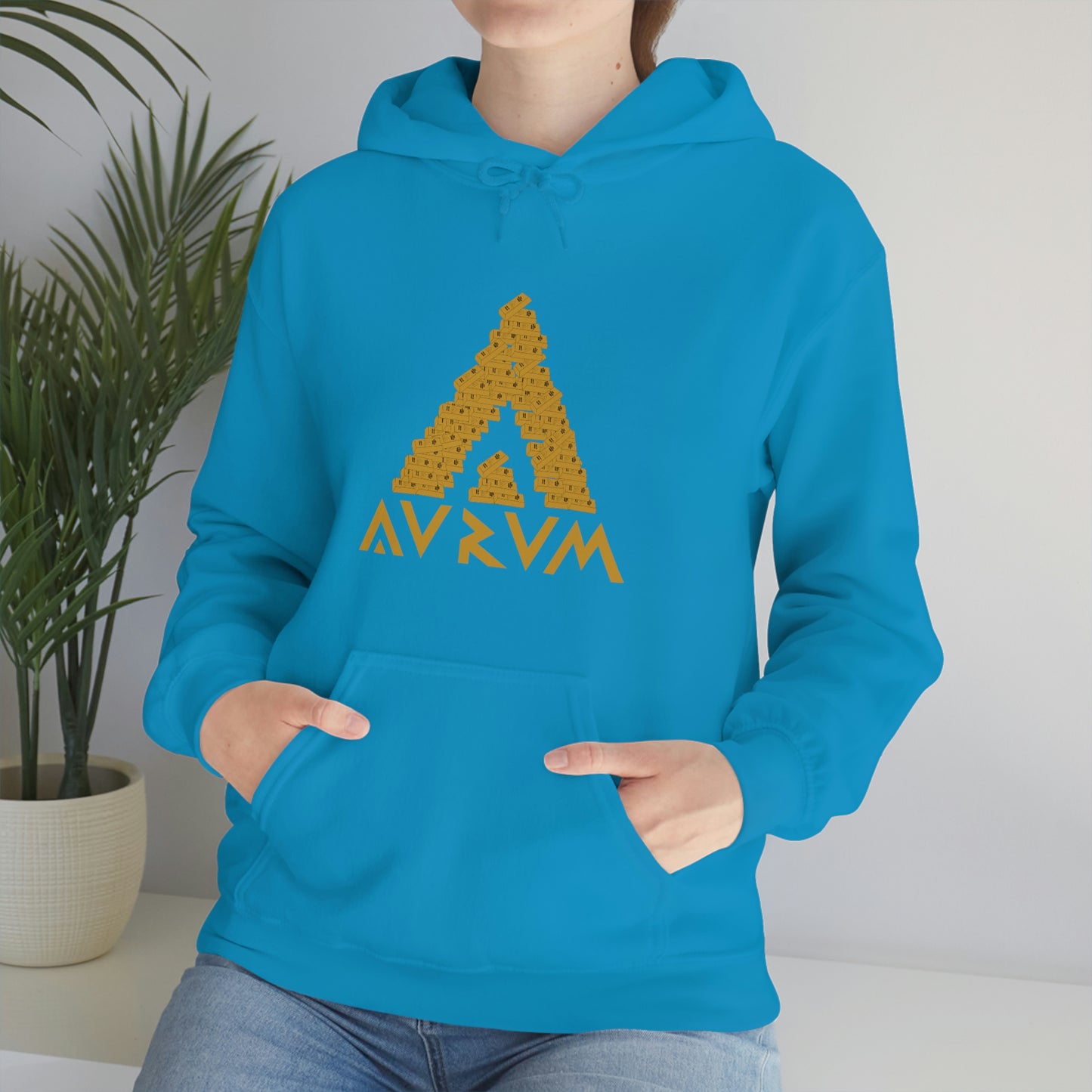 AURUM LARGE LOGO HOODIE