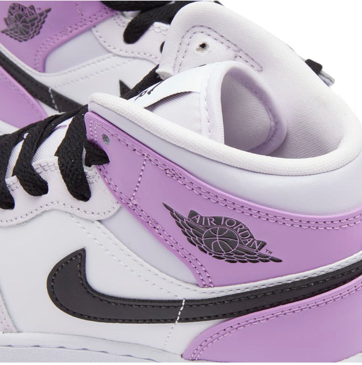 JORDAN 1 MID BARLEY GRAPE AND BLACK