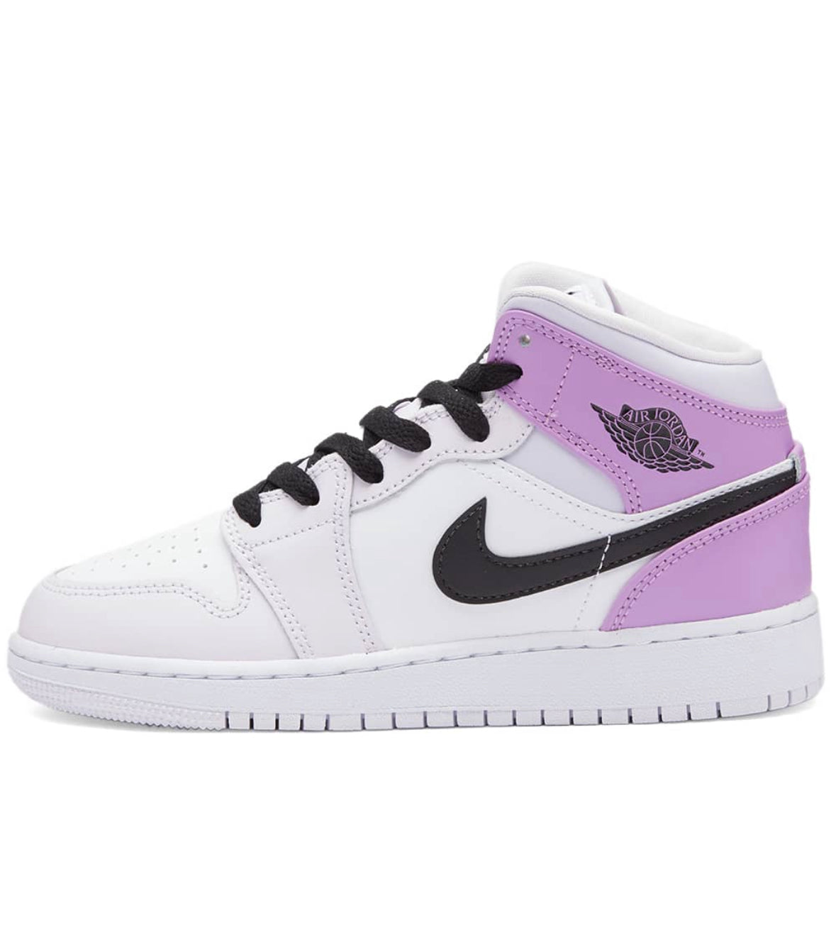 JORDAN 1 MID BARLEY GRAPE AND BLACK