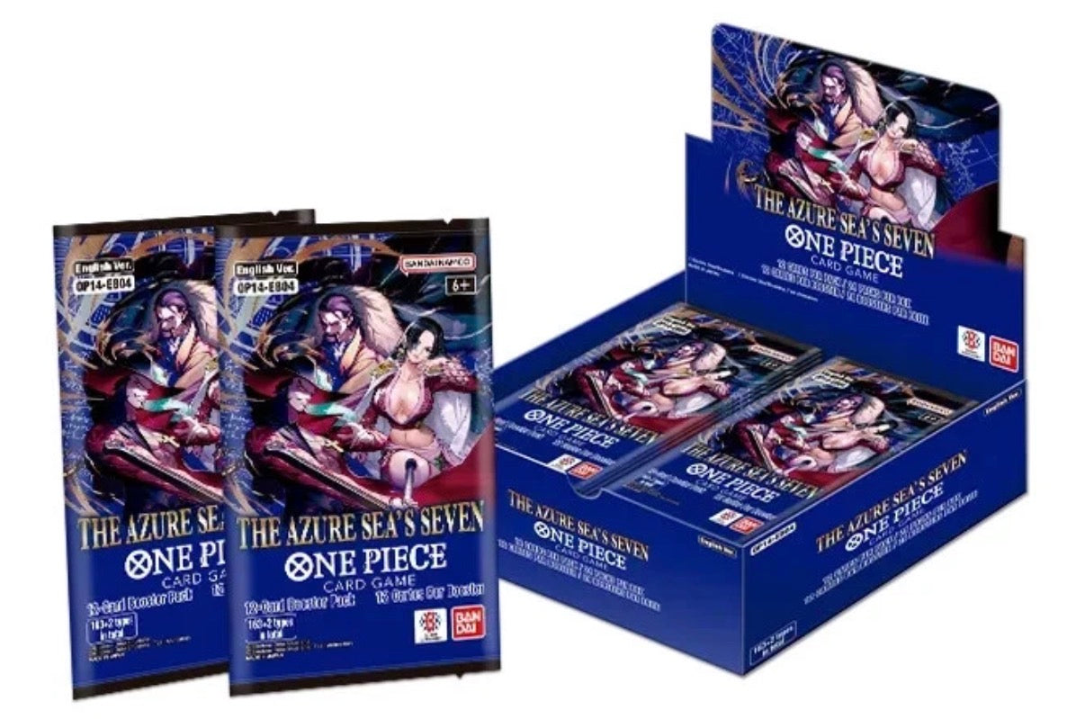 One Piece Card Game OP14 The Azure Sea's Seven Booster Pack
