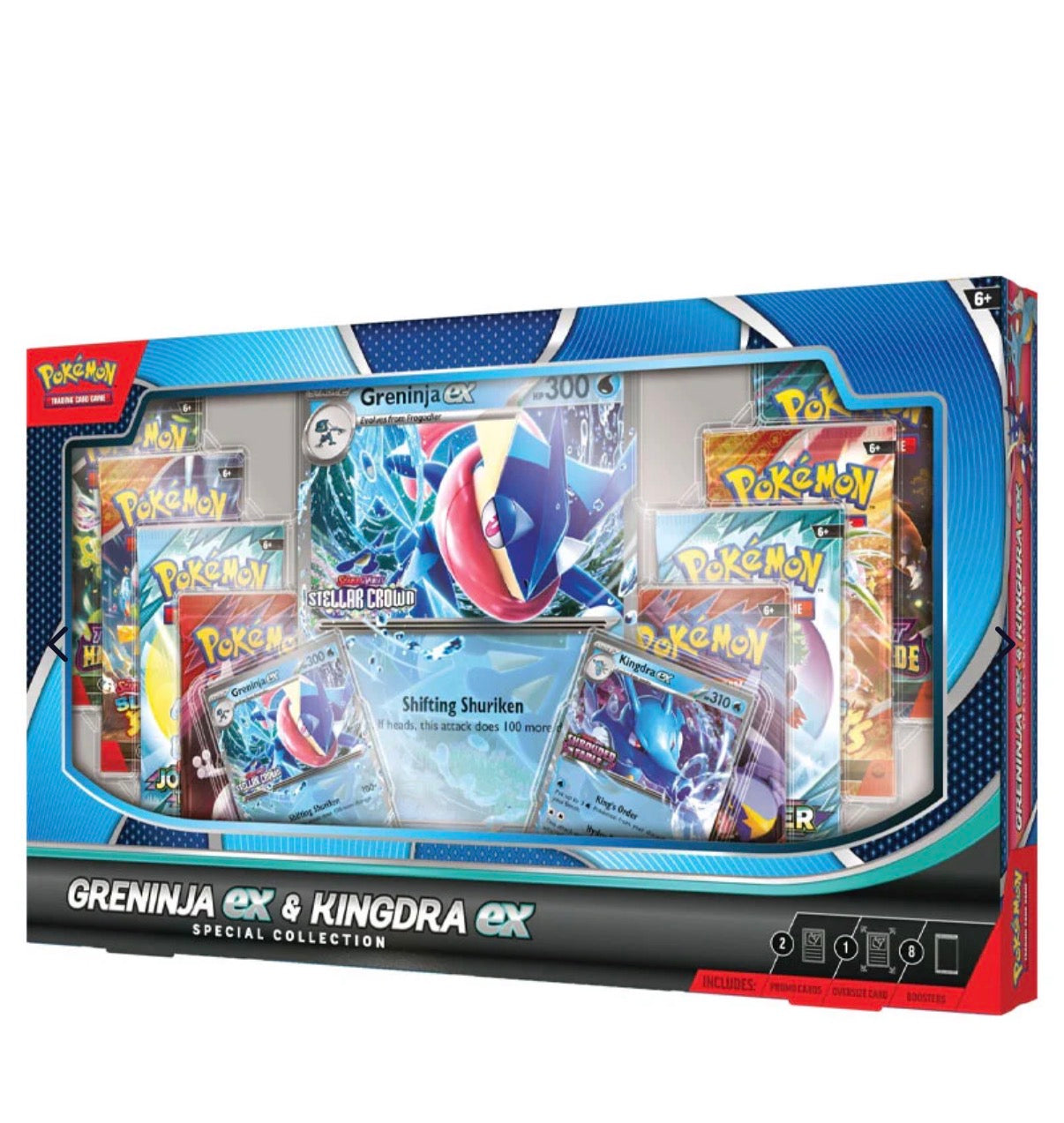 Pokemon Greninja ex & Kingdra ex Special Collection