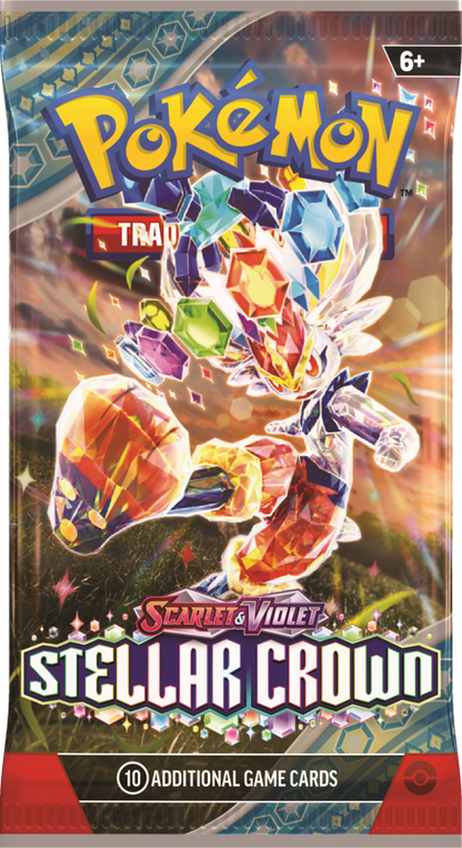 Stellar Crown  pokemon Booster Pack