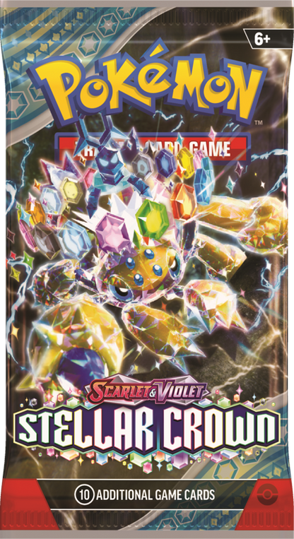 Stellar Crown  pokemon Booster Pack