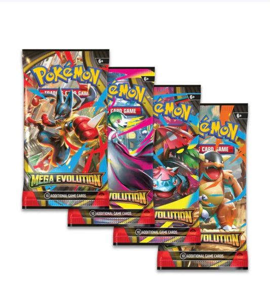 Pokemon Mega Evolution Booster Pack