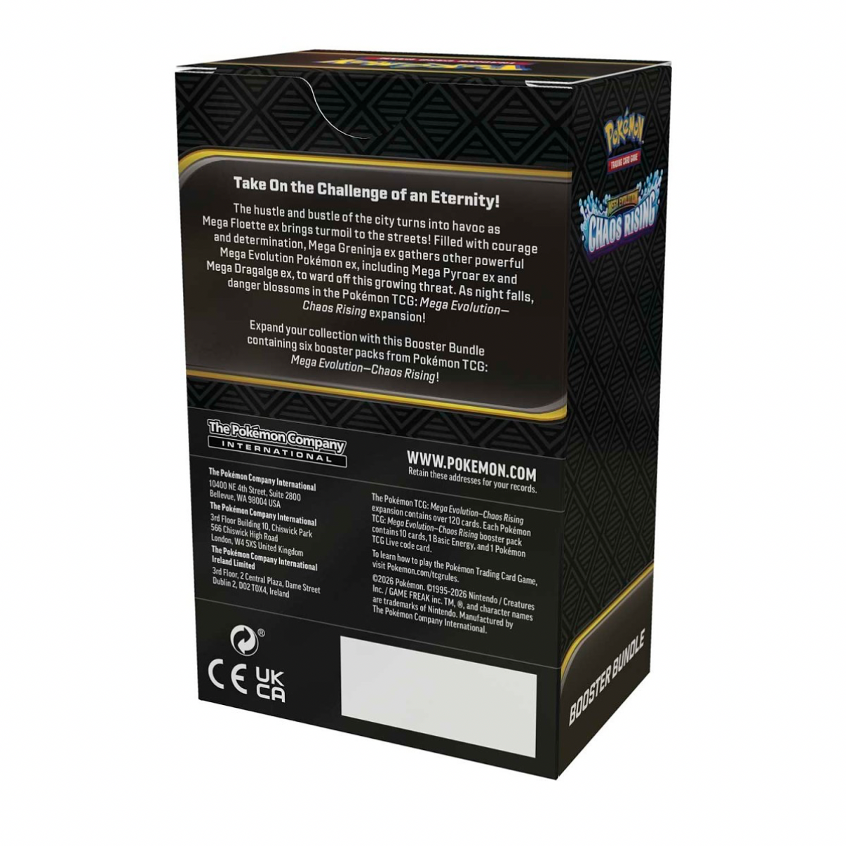 Pokemon Chaos Rising Booster Bundle (6 Packs)