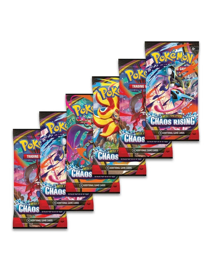 Pokemon Chaos Rising Booster Bundle (6 Packs)