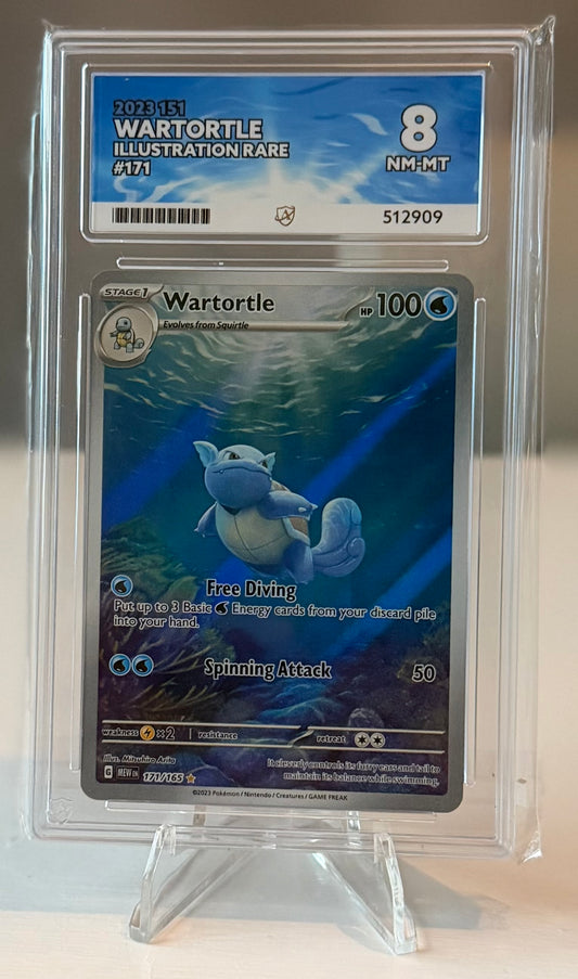 Pokemon Wartourtle illustration rare 151