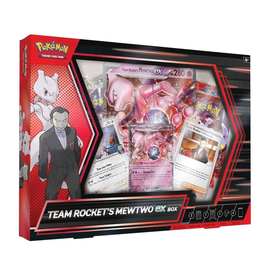 Pokemon Team Rocket’s Mewtwo ex Box