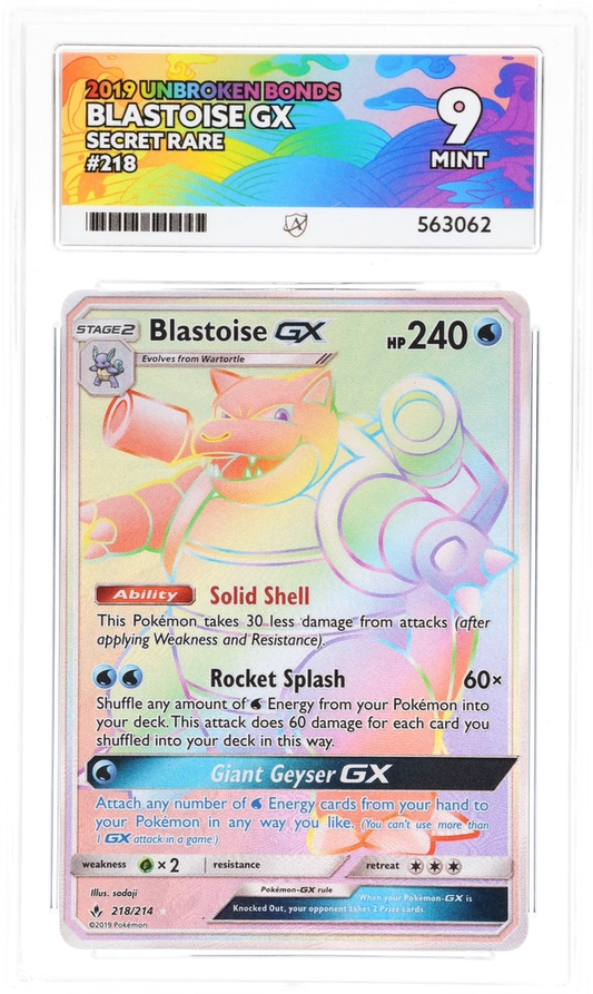 Blastoise GX - ACE 9   (Front)