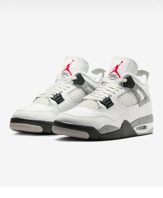 Jordan 4 white cement