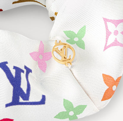 LV x TM Monogram Multicoloured Chouchou