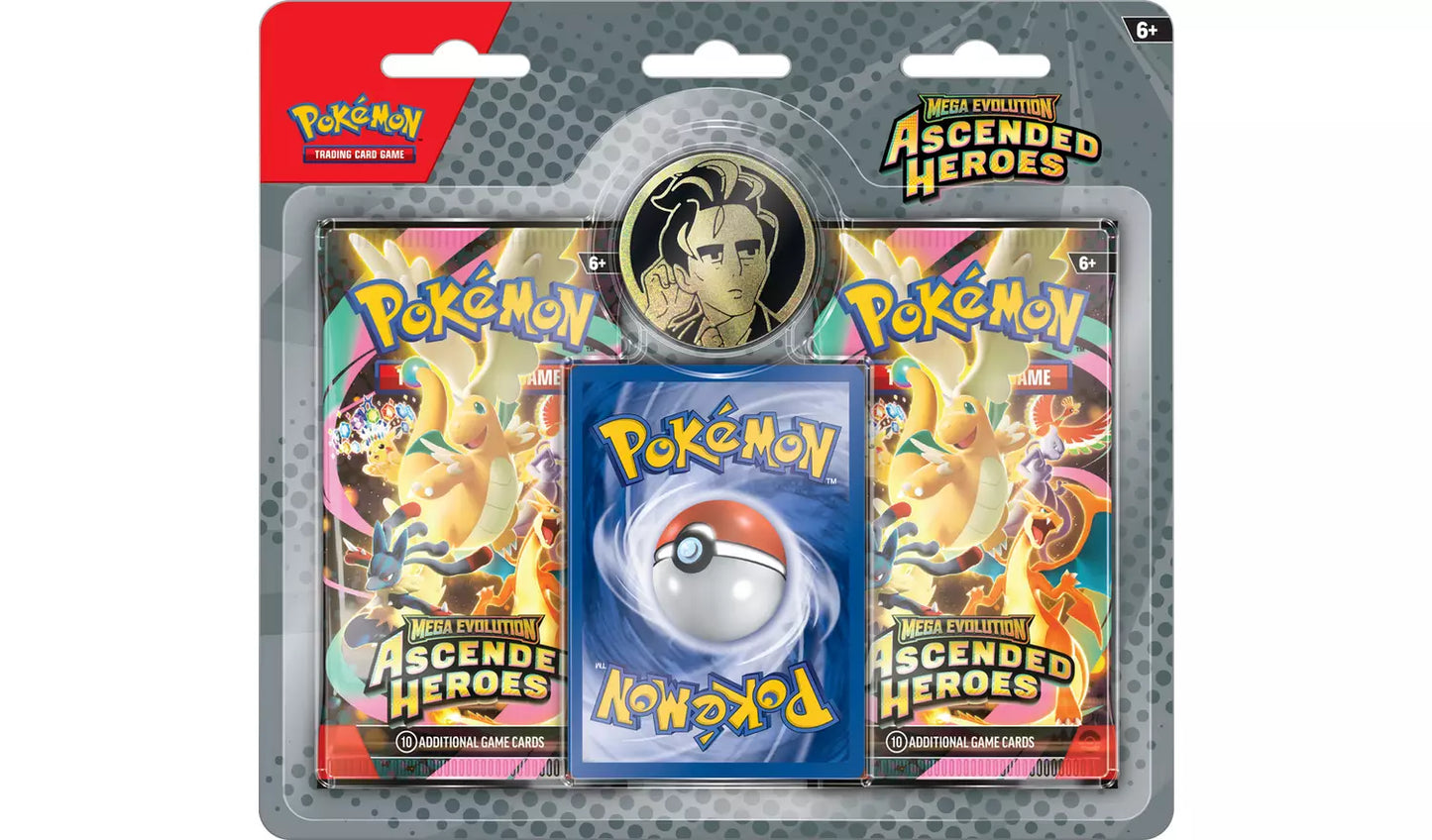 Pokemon Ascended Heroes Double Booster Pack