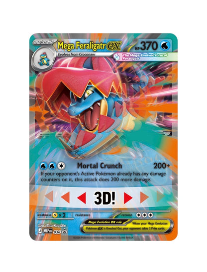 Pokemon Mega Feraligatr ex Box