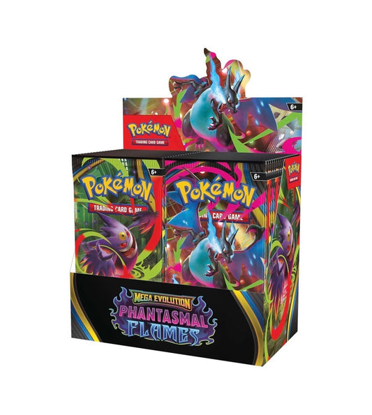 Pokemon Mega Evolution-Phantasmal Flames Booster Display Box (36 Packs)