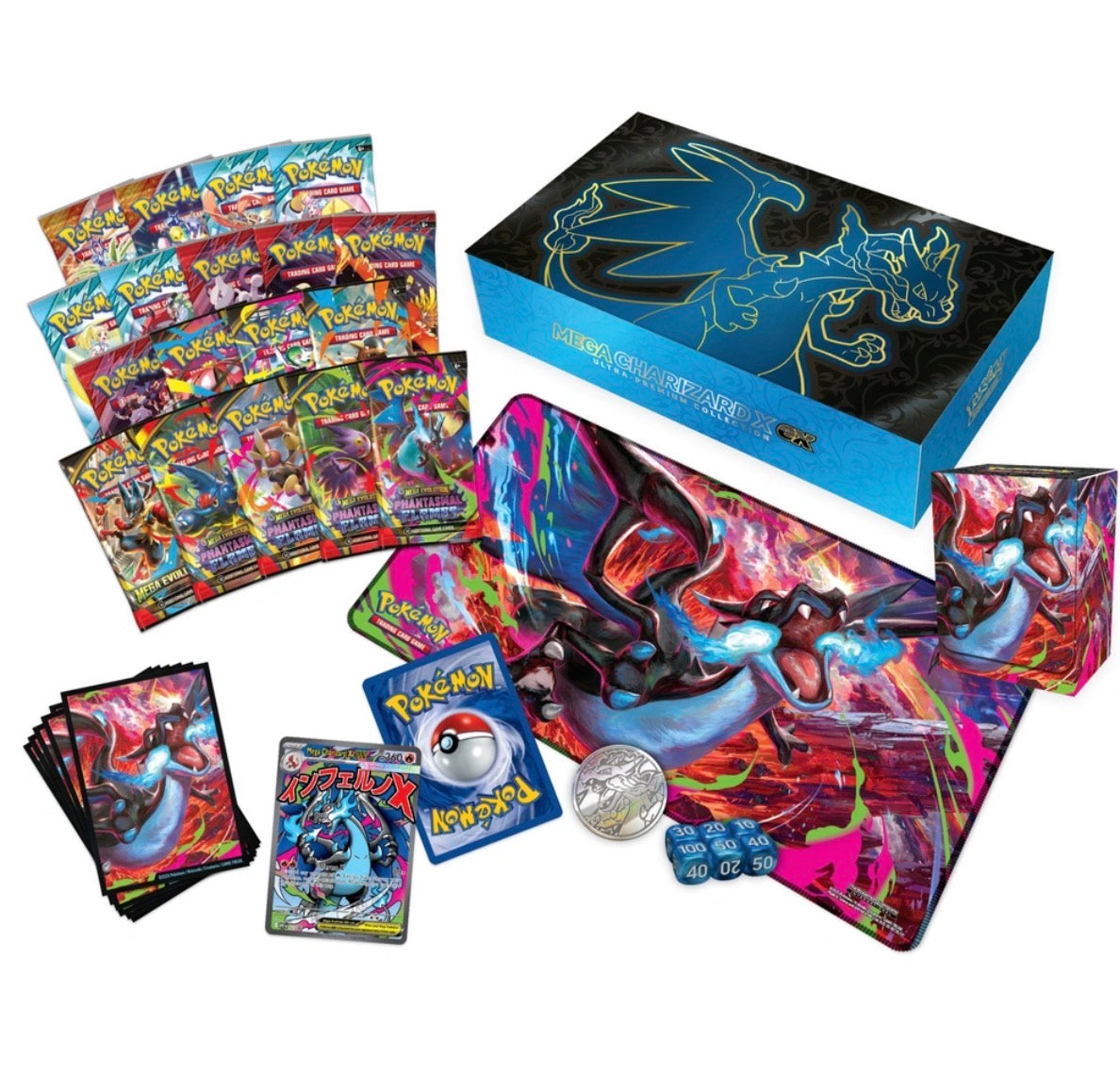 Pokemon Mega Charizard X ex Ultra-Premium Collection