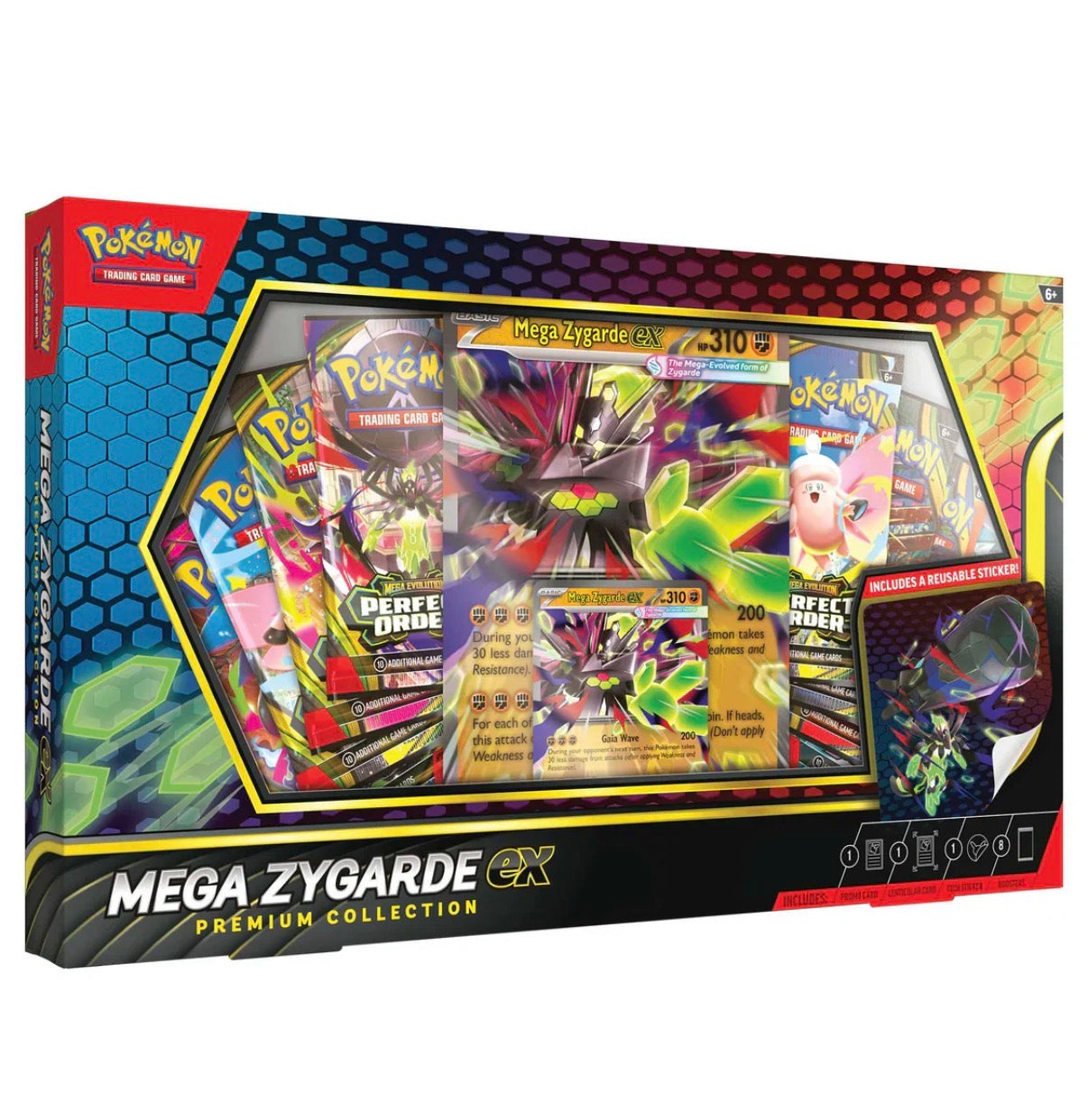 Pokemon Mega Zygarde Ex Premium Collection