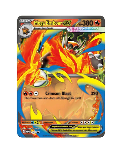 Pokemon Mega Emboar ex Box