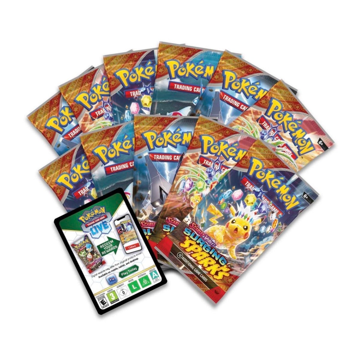 Pokemon Surging Sparks Elite Trainer Box