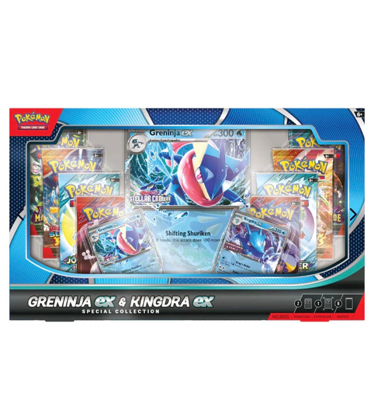 Pokemon Greninja ex & Kingdra ex Special Collection