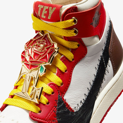 AIR JORDAN 1 HIGH ZOOM CMFT 2 X TEYANA TAYLOR A ROSE FROM HARLEM