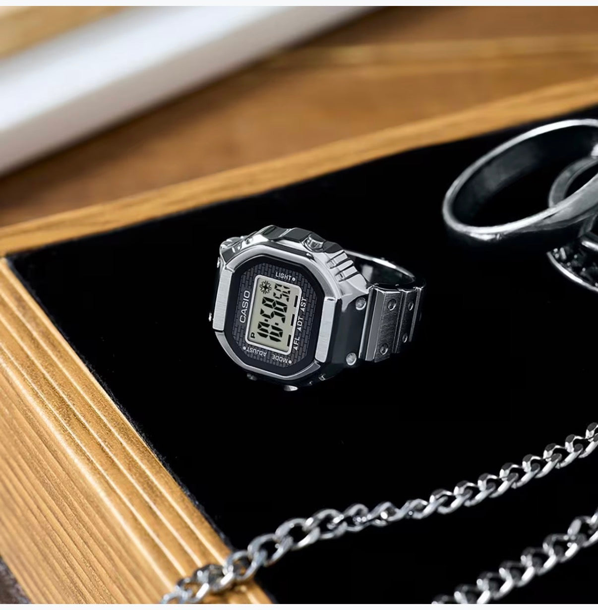 CASIO WATCH 50TH ANNIVERSARY CASIO RING WATCH