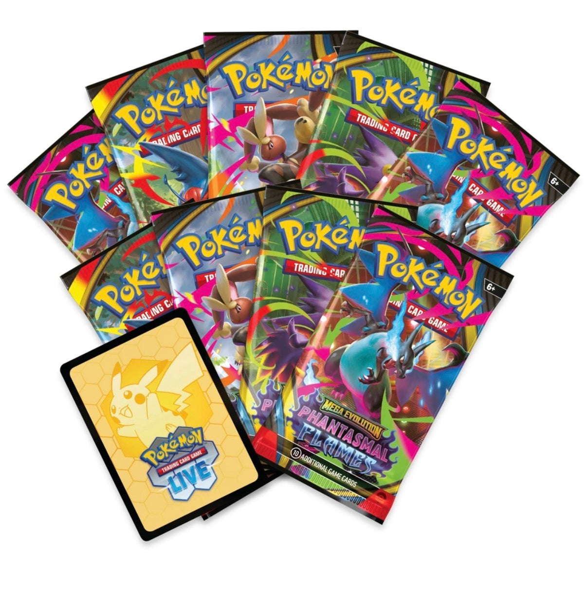 Pokemon Mega Evolution-Phantasmal Flames ETB Pokemon Centre Edition