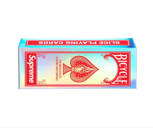 Supreme®/Bicycle® Holographic Slice
Cards
Holographic