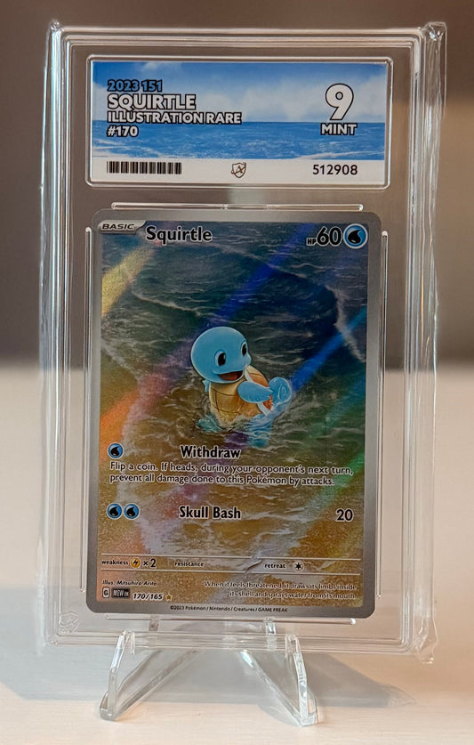 Pokemon squirtle 151 illustration rare